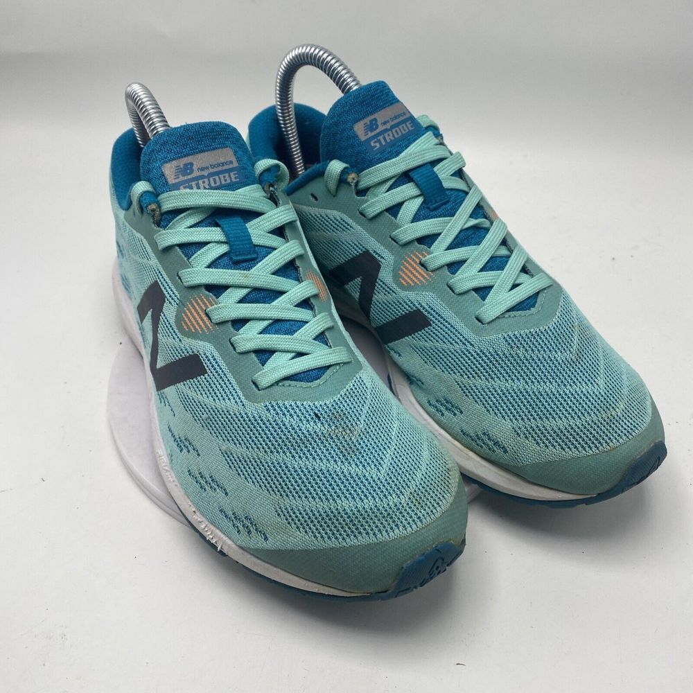 New Balance Shoes Women Size 7.5 Strobe Teal Blue Athletic Running 3823 - Picture 4 of 16